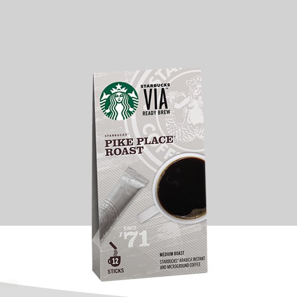 星巴克VIA®派克市場烘焙即溶咖啡 StarbucksVIA®Ready Brew-Pike Place Roast