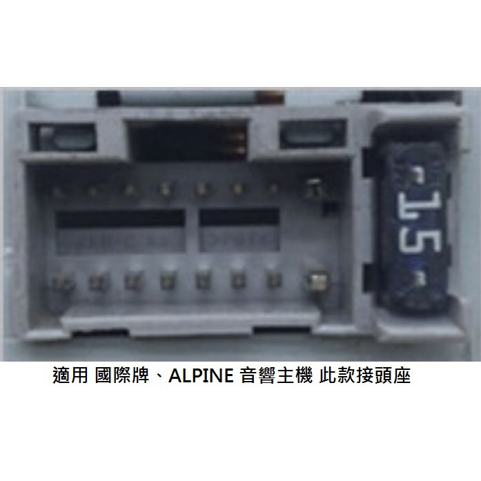 國際牌panasonic Alpine 汽車音響主機電源喇叭線組 蝦皮購物