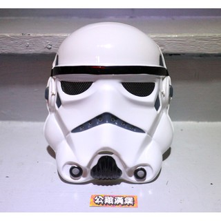 「Starwars Star Wars 星際大戰 白兵 面具 @公雞漢堡」