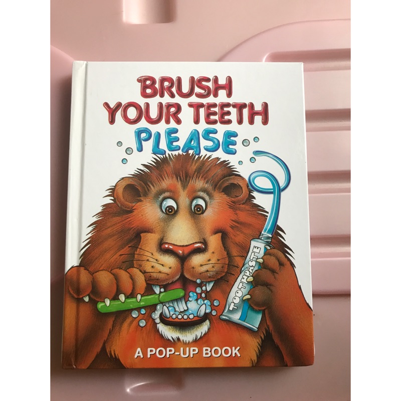 二手寶寶學習書Brush your teeth please