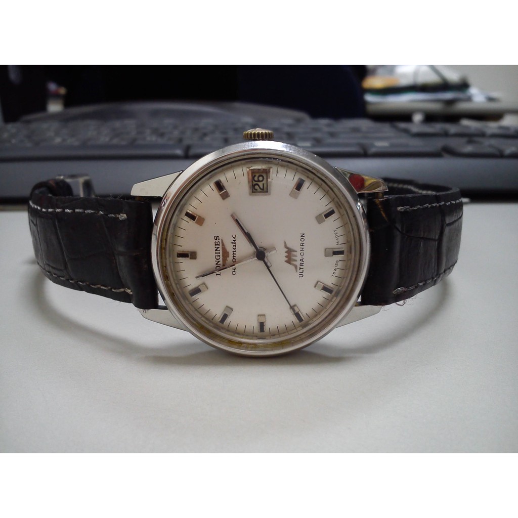 已受訂請勿下單Longines 浪琴 67年代古董錶 機械錶 自動上鍊 Ultra-Chron稀有高振頻 36000