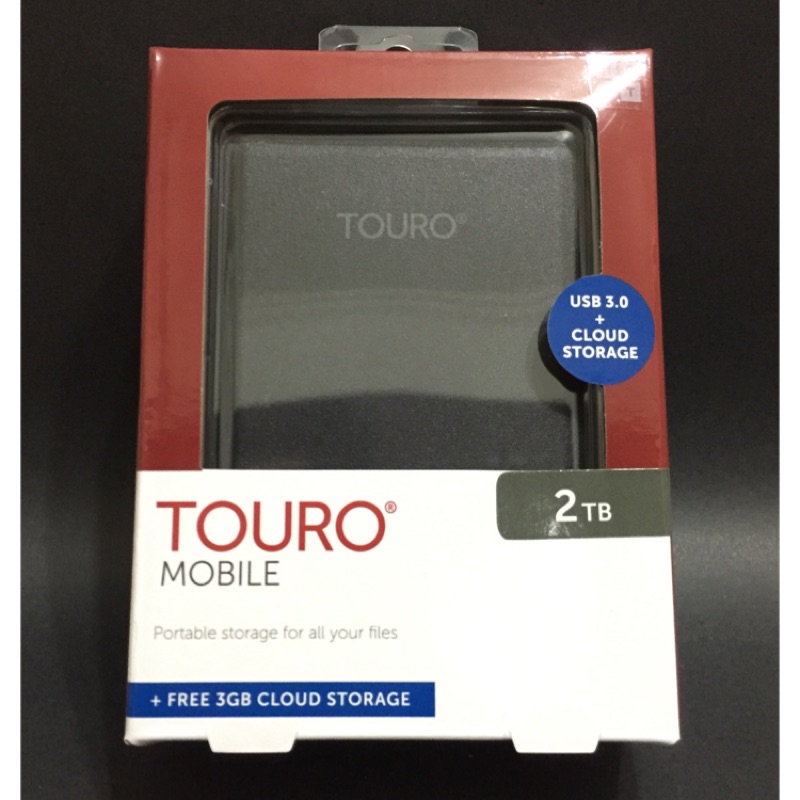 HGST 2TB Touro Mobile 2.5吋行動硬碟 USB3.0