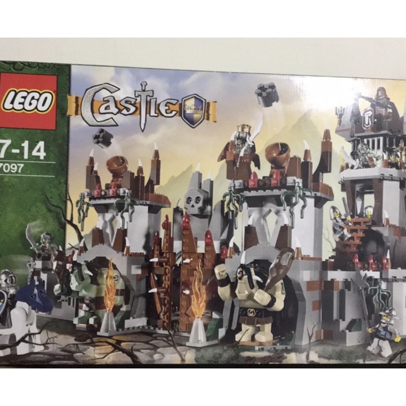 「空盒」Lego 樂高 7097 獸人城堡 🏰