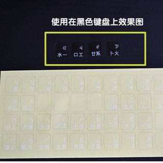 磨砂 繁體註音 鍵盤貼紙 透明 臺灣 電腦貼膜 注音貼
