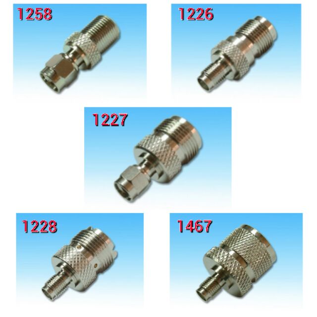 SMA轉接頭 SMA轉F SMA轉TNC SMA轉M SMA轉N 無線電對講機轉接頭 車機轉接頭