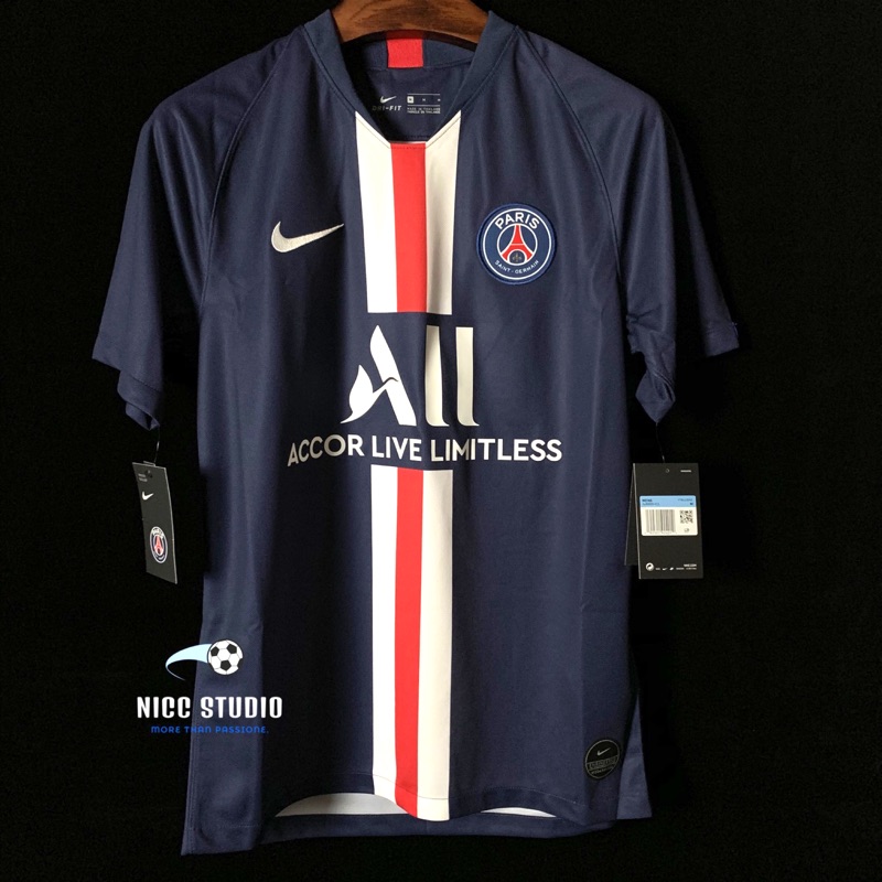 （SML）全新正品NIKE Paris Germian-Saint PSG巴黎聖日耳曼19/20主場球迷版短袖足球衣AJ