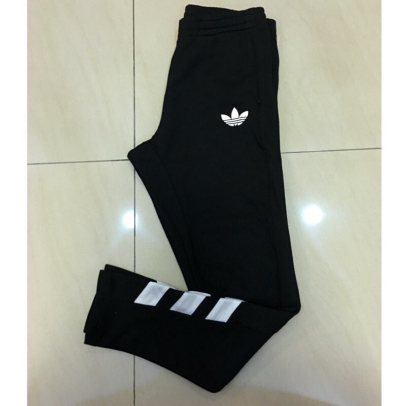 Adidas Originals Skinny Joggers AJ7673 黑色 愛迪達褲 XL 陳奕迅