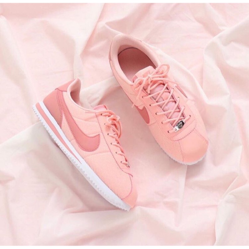 日本代購-NIKE GS CORTEZ BASIC TXTSE STORM PINK(AA3498-600)