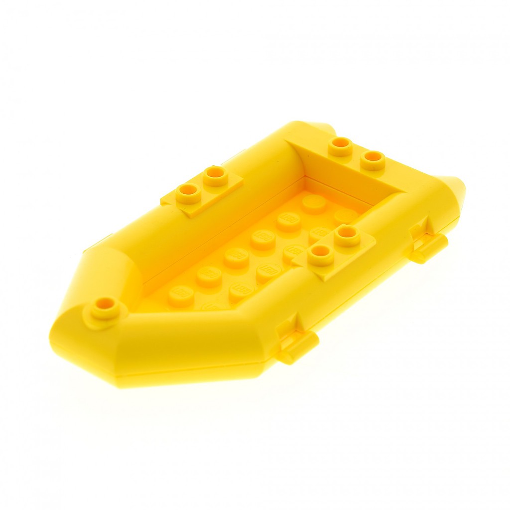 LEGO 樂高 60602 黃色 橡皮艇 全新品, Boat 救生艇 小船 遊艇 Raft 30086 船 汽艇