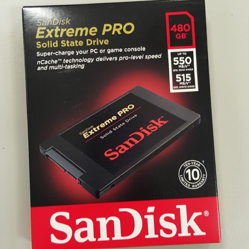 sandisk extreme pro 480G SSD MLC 550MB/S