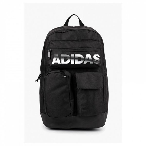 Adidas 多口袋後背包 旅行包 健身包 黑色 ED6878
