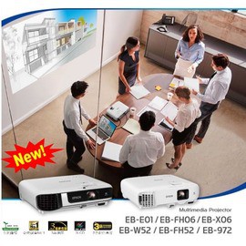 EPSON EB-E01 投影機原廠公司貨 送HDMI線 快速開機0秒關機