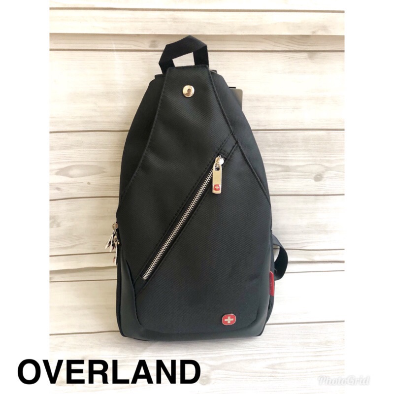 OverLand 美式十字軍 正品貼身胸包 斜背包 側背包 肩背包