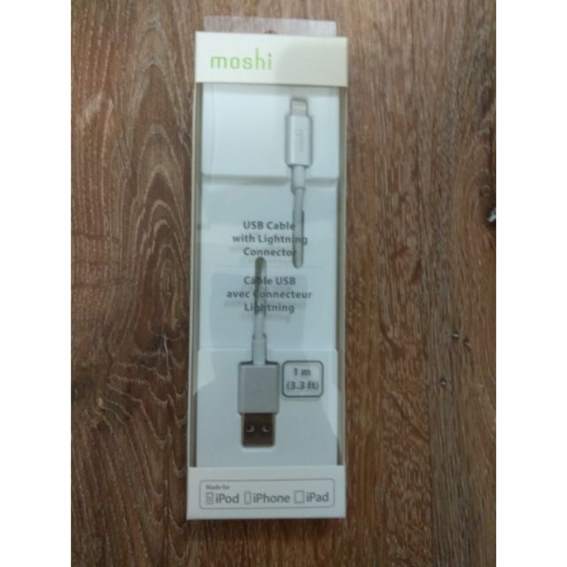 Moshi lightning - usb 傳輸線(iPhone 充電線)