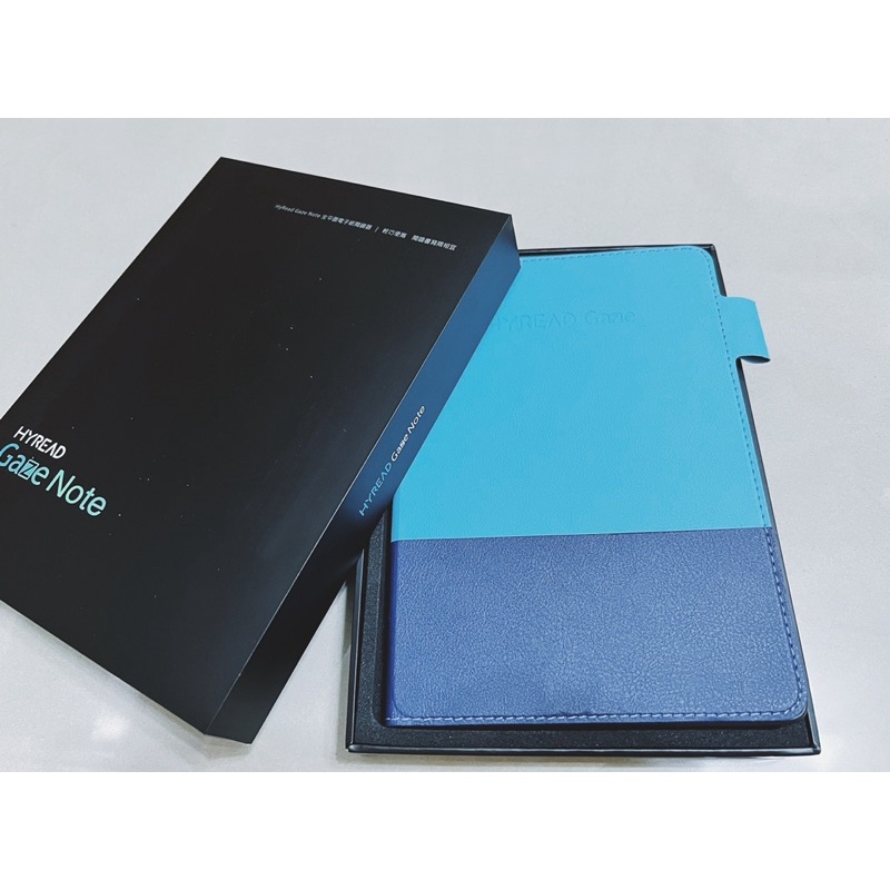 HyRead Gaze Note 全平面電子紙閱讀器 買就送全能觸控筆、水藍色保護殼