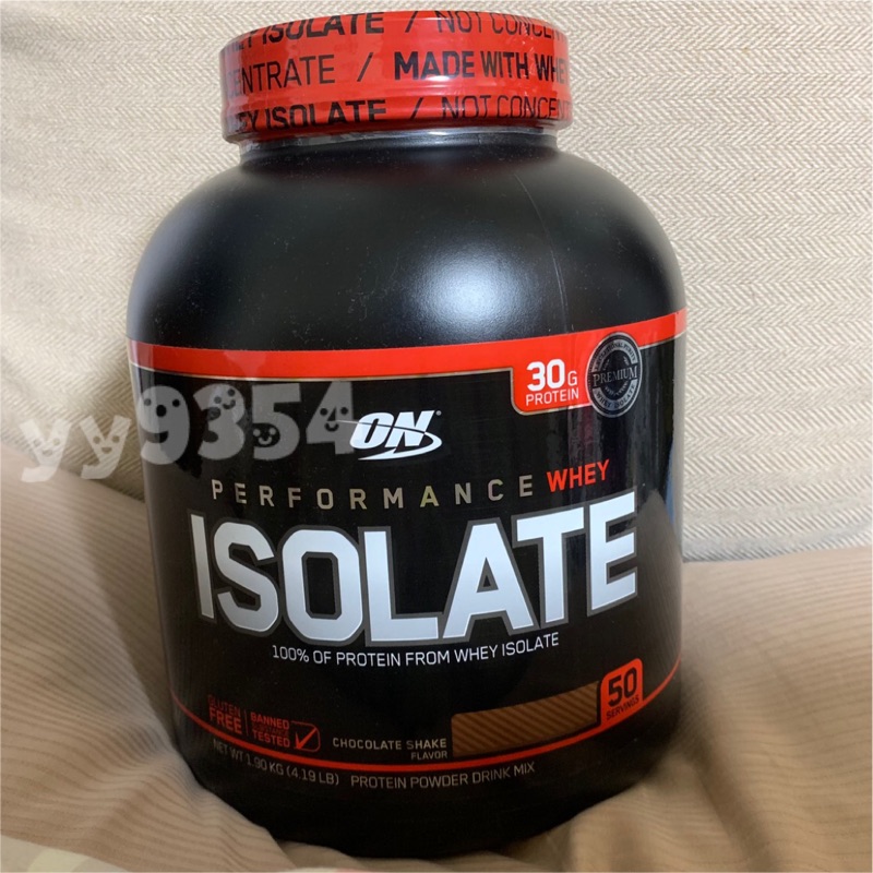 全新 ON 分離 乳清蛋白粉 巧克力奶昔1.9kg  好市多 Costco 高蛋白