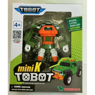 現貨 正版【YOUNG TOYS】 TOBOT 機器戰士 迷你冒險K 變型機器人(外盒不優美)