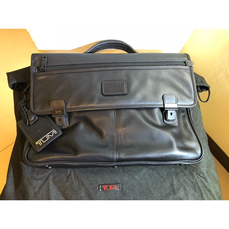 （已絕版）TUMI 96167 Leather Slim Briefcase