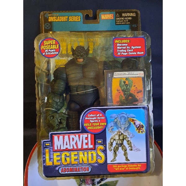 【約瑟夫的懷舊玩具屋】全新老吊卡 toybiz marvel legends漫威 惡煞/殘魔 限定賣場