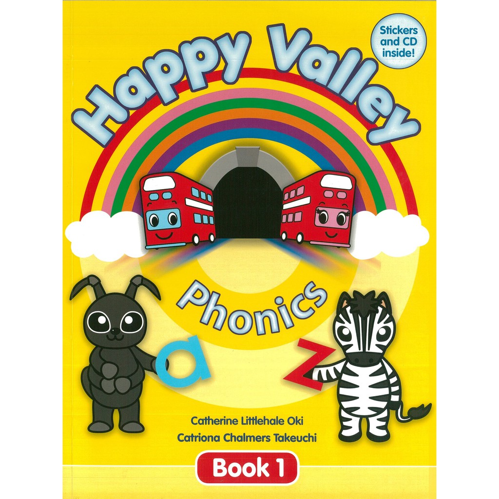 Happy Valley Phonics Book 1 (附CD) 兒童英語教材