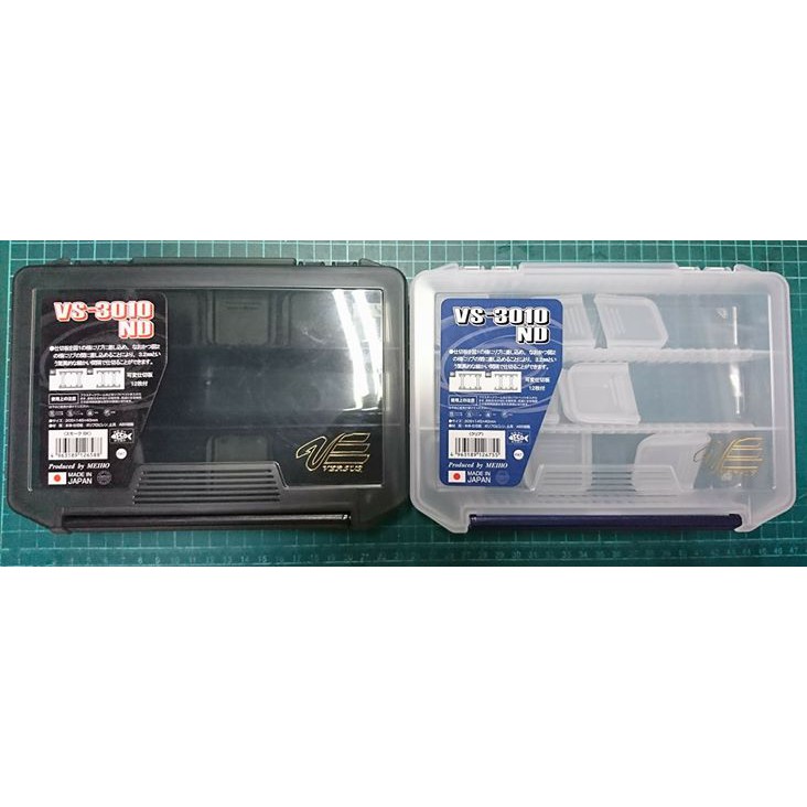 [大雄釣具] 日本製明邦工具盒 VS-3010ND黑、白兩色