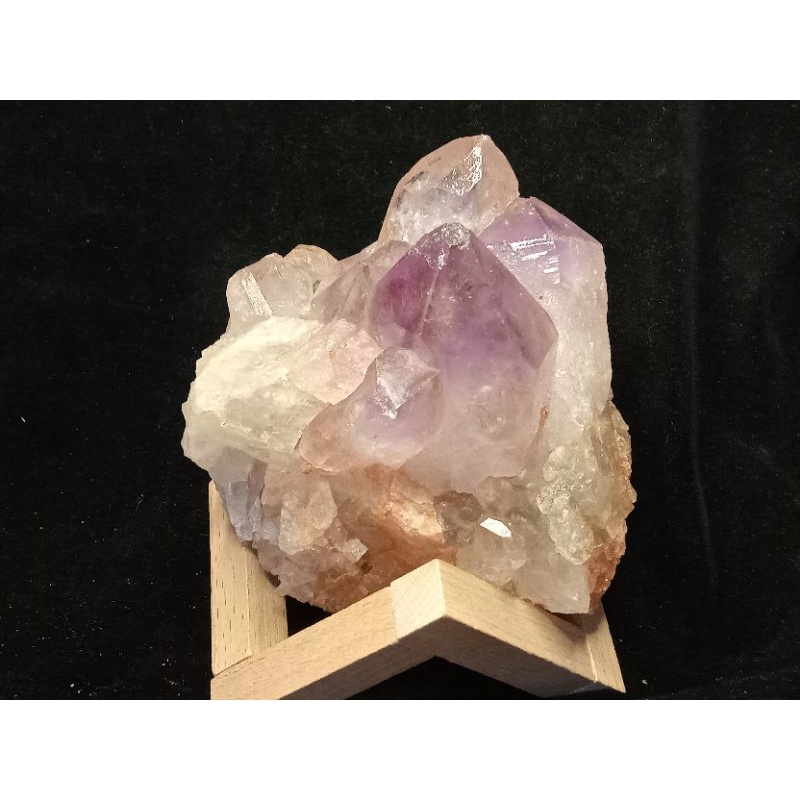 《晶華》水晶 玻利維亞 1.4公斤 紫水晶 晶簇 消磁 淨化 08BI12A