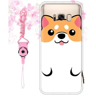 Note5/Note8/Note9/Note10/S7/s8/s9/s10/plus 肥嘟嘟柴犬空壓殼防摔殼 三星手機殼