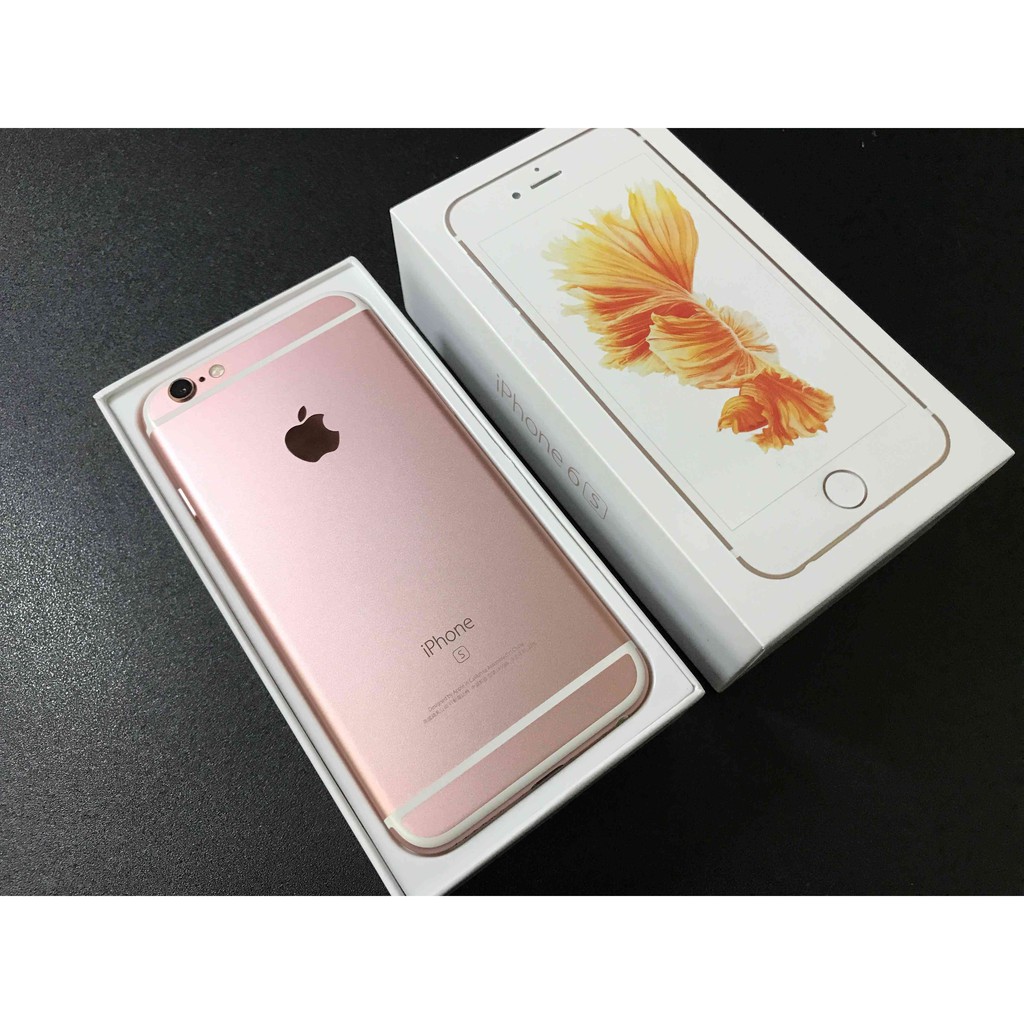 iPhone6s 128G 玫瑰金色 漂亮無傷 只要12000 !!!