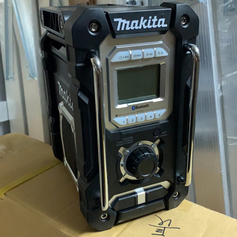 牧田 makita 收音機 黑色 DMR108B 可接藍芽 空機 DMR108