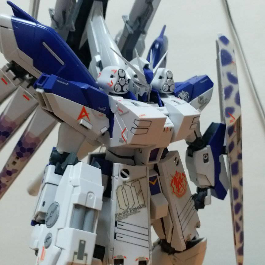 BANDAI MG 1/100 FA-93-2HWS Hi-Nu Gundam HWS Ver Ka 海牛鋼彈 PB限定