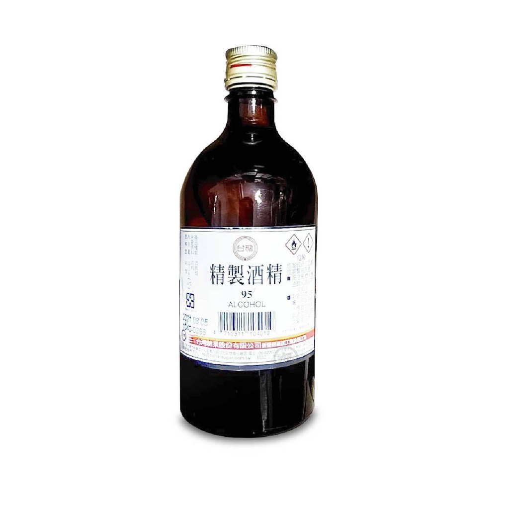 台糖95%酒精(箱購/500ml/12瓶) / 非藥用【小財神】