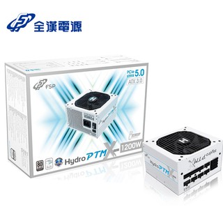 FSP全漢HydroPTMXPRO1200W白金牌全模組化電源供應器(HPT3-1200M/白色版) 現貨 廠商直送