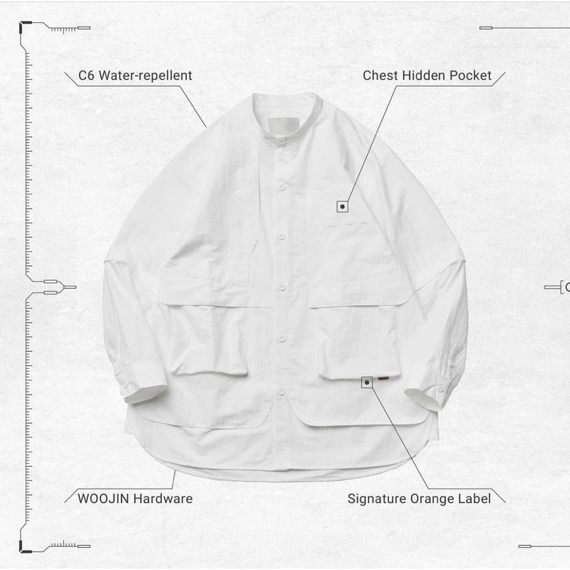 goopi 孤僻襯衫“TS-03” 2-way Functional Shirt