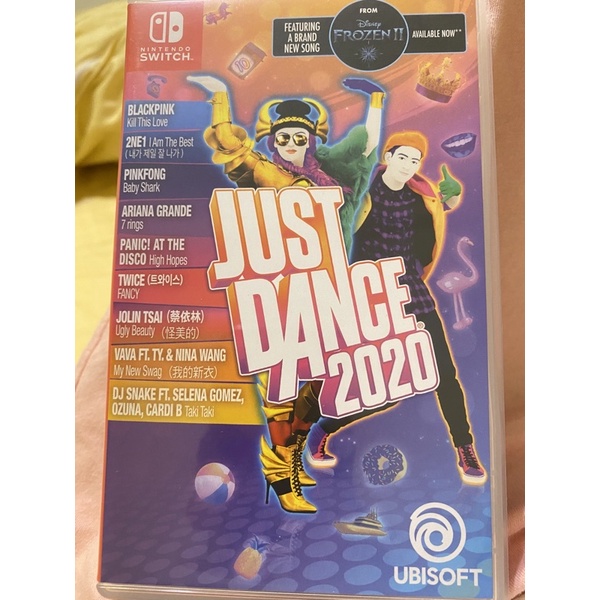 switch 二手遊戲片 中文版 Switch just dance 2020 Just Dance