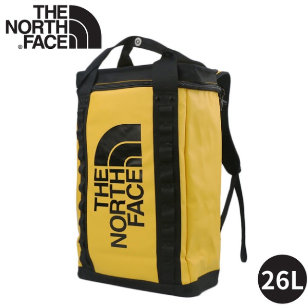 【The North Face 26L EXPLORE FUSEBOX 後背包《黃》】3KYF/雙肩背包/書包/悠遊山水