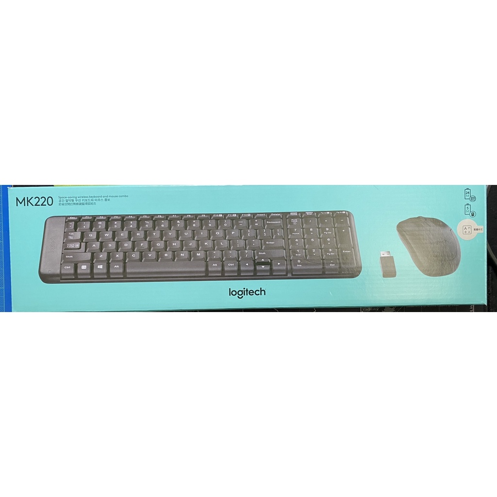 羅技MK220 無線鍵盤滑鼠組合