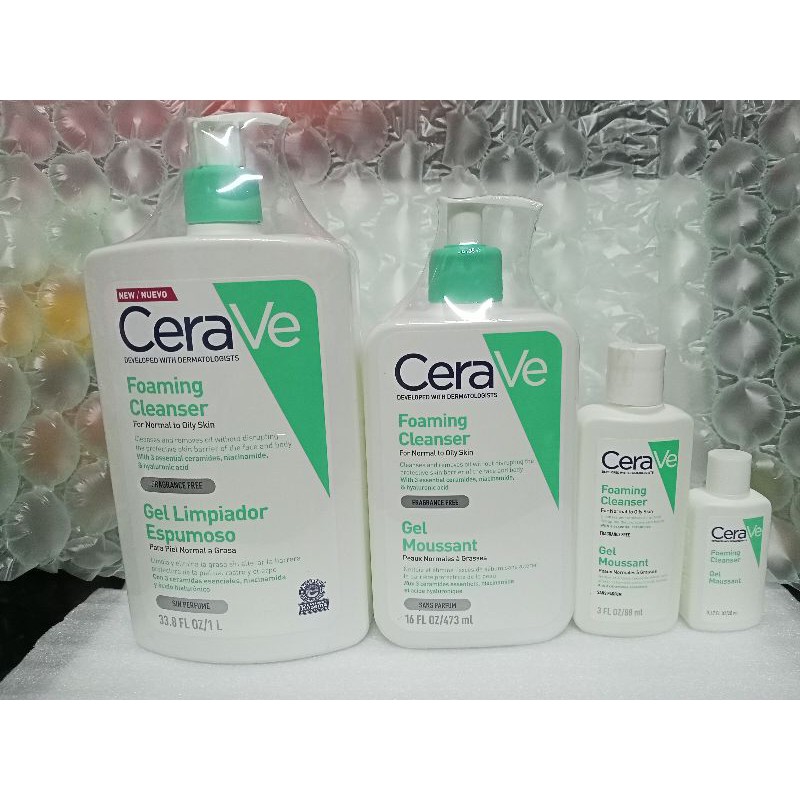 CeraVe適樂膚-溫和泡沫潔膚露473ml/1000ml