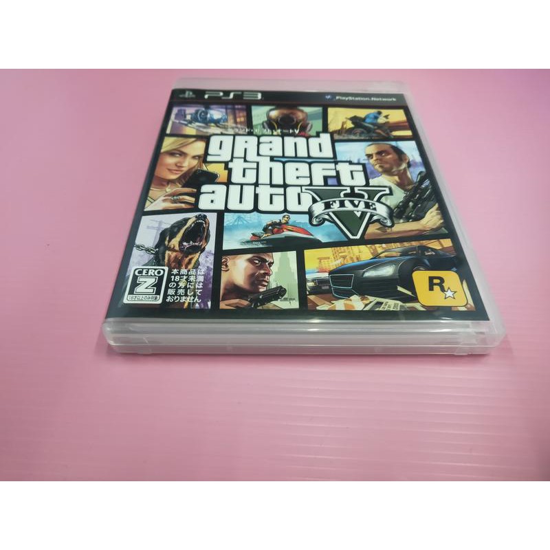 車出清價 網路最便宜sony Ps3 2手原廠遊戲片gta5 Gta 5 俠盜獵車手5 賣180而已 蝦皮購物