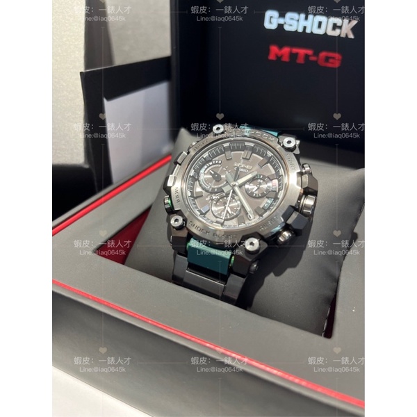 原廠公司貨 CASIO卡西歐 G-SHOCK MTG-B3000BD-1A2 太陽能藍芽連線碳纖維核心防護腕表