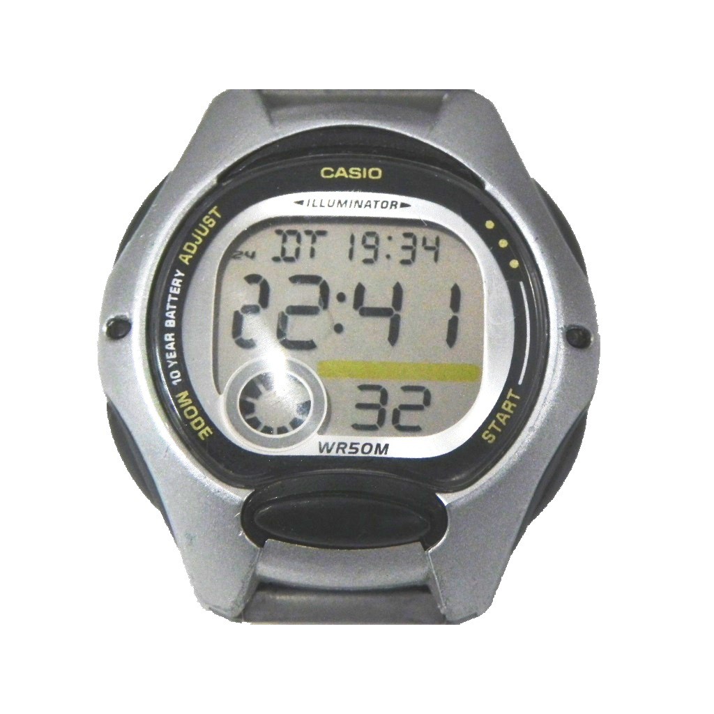 石英錶 [CASIO LW-200] 卡西歐-金屬錶帶運動錶[黑面][10年電力]中性錶/軍錶