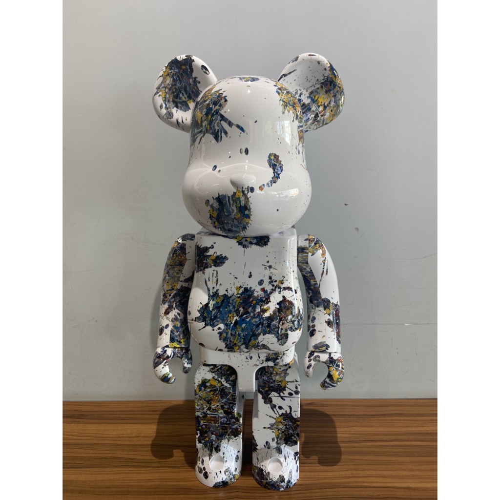 全新現貨 Be@rbrick Jackson Pollock Splash 1000% 潑墨