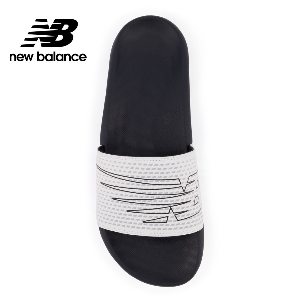 【New Balance】 NB 涼拖鞋_中性_白黑色_SMFSLCWK-D楦