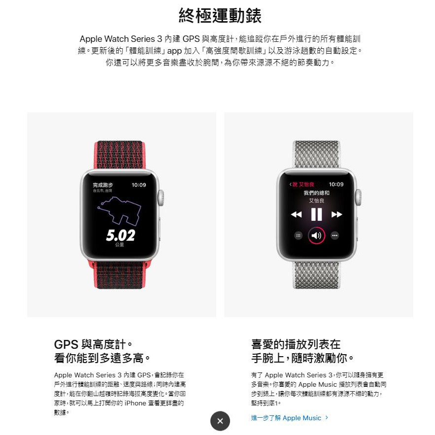現貨 Apple Watch Series 3 蘋果全新智回手錶運動38mm Mqkg2ta A 蝦皮購物