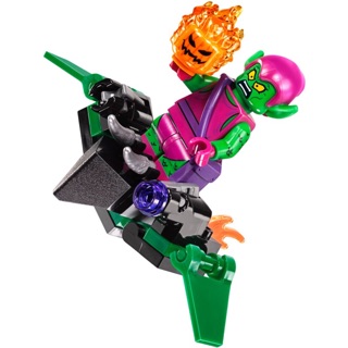 【台中翔智積木】LEGO 樂高 76057 Green Goblin 綠惡魔 （sh271) 綠魔俠 附飛行器