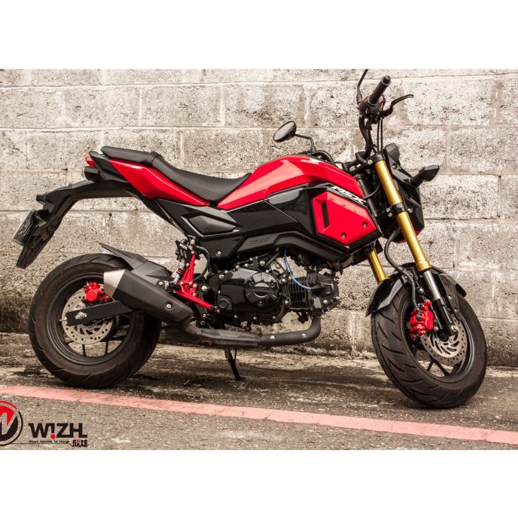 【KIRI】 W!ZH 欣炫 Honda MSX MSX125 13-20年 腳踏後移 單人版 BEV2 系列