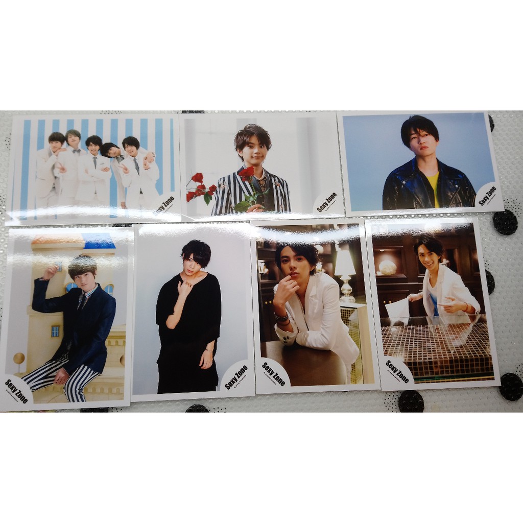 Sexy Zone Shop照ac 中島健人 佐藤勝利 松島聰 菊池風磨 Marius葉 集合照 蝦皮購物