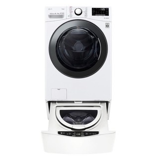 【LG 樂金】雙能洗 18公斤洗脫烘+2.5公斤溫水下層洗衣機 WD-S18VBD+WT-D250HW