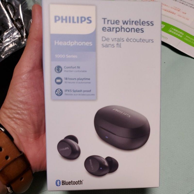 【Philips】 飛利浦 TAT1235 真無線藍芽耳機