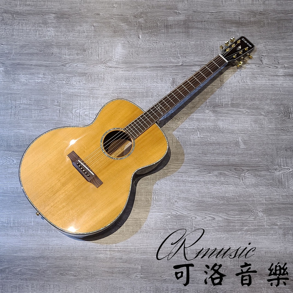 【可洛音樂】免運 買吉他送課程 Starsun F2 民謠吉他 木吉他 面單板 附原廠外袋