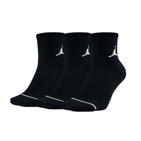 NIKE Jordan Jumpman Quarter Sock SX5544-010 籃球中筒襪 3雙入【S.E運動】